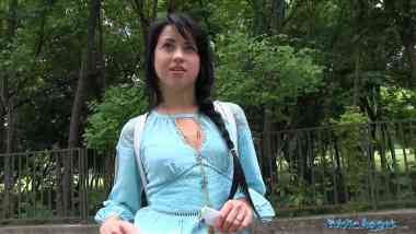 PublicAgent E303 - Taissia Shanti - Sexy Black Haired Russian Fucked In The Woods