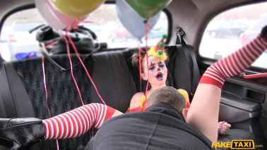Fake Taxi - Lady Bug - Driver Fucks Cute Valentine Clown