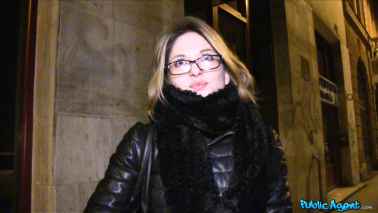 Public Agent - Rachel Adjani - French Tourist Fucked in Public Stairwell