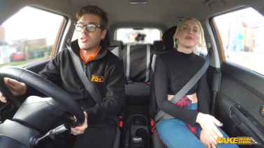FakeDrivingSchool - Lexi Lou - Confident Learner Squirts and Cums