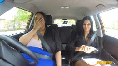 Fake Driving School - Busty Cookie And Jasmine Jae - Failed Learner Has Fun with Toys