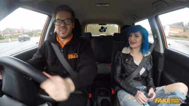 Fake Driving School - Alexxa Vice - anal Sex for Blue Haired Learner