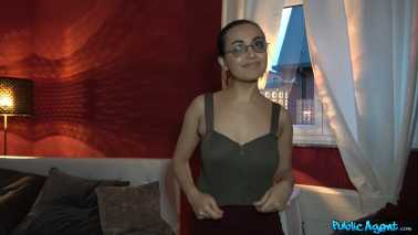 PublicAgent - Yasmeena - Afghan beauty gives forest blowjob